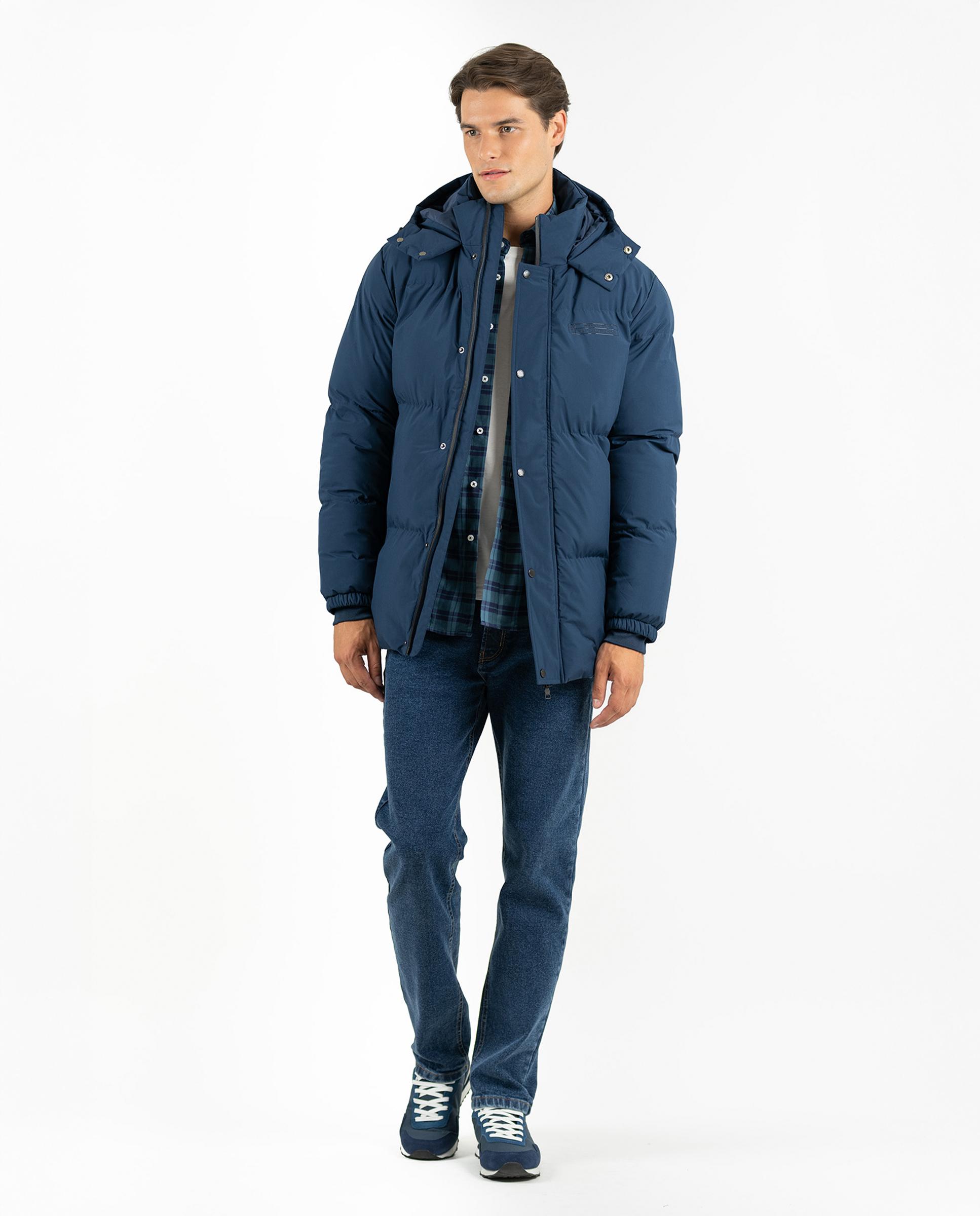 Makarthy - Parka de hombre acolchada con capucha.