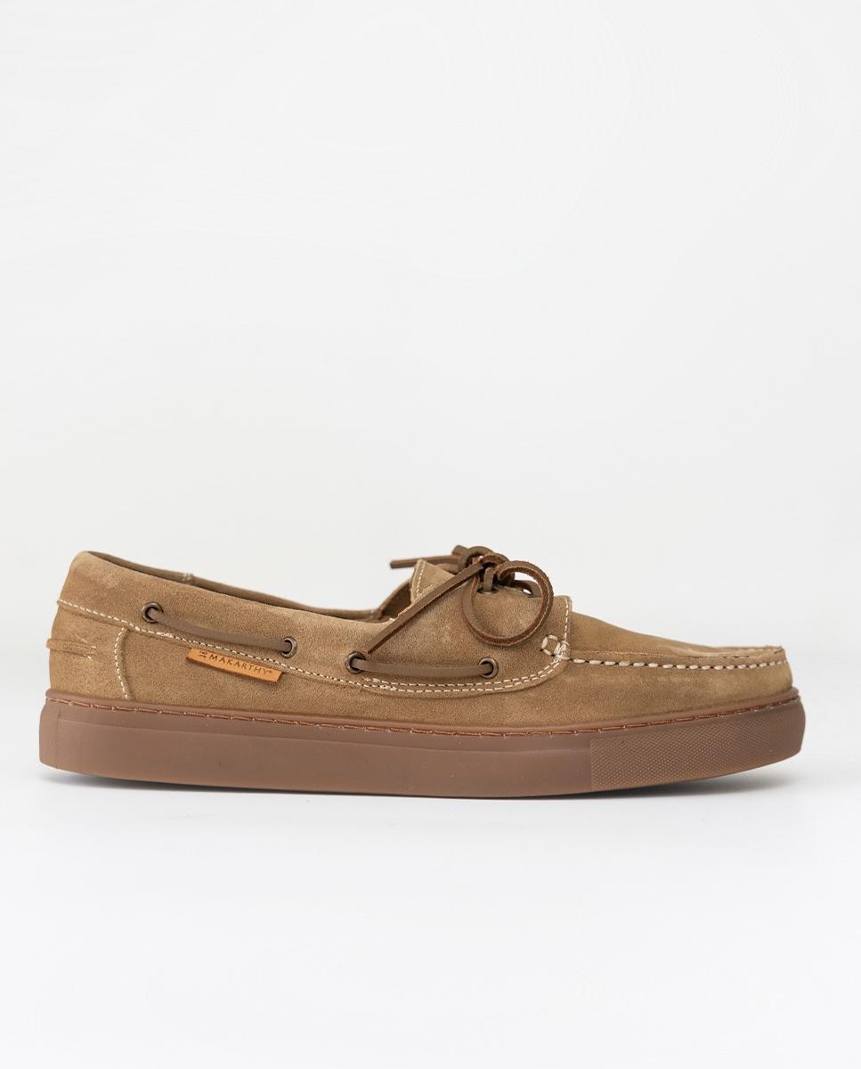 Makarthy - Naúticos de hombre sport de ante.