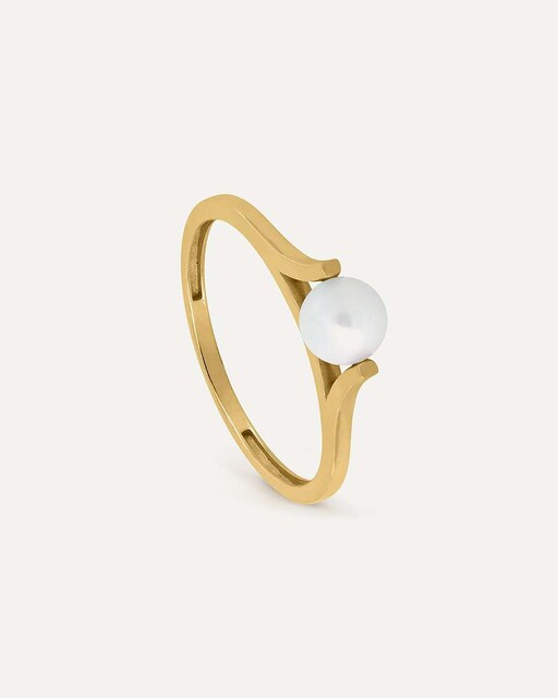 Imagen 0 de Anillo Perla Move de oro 9k con perla