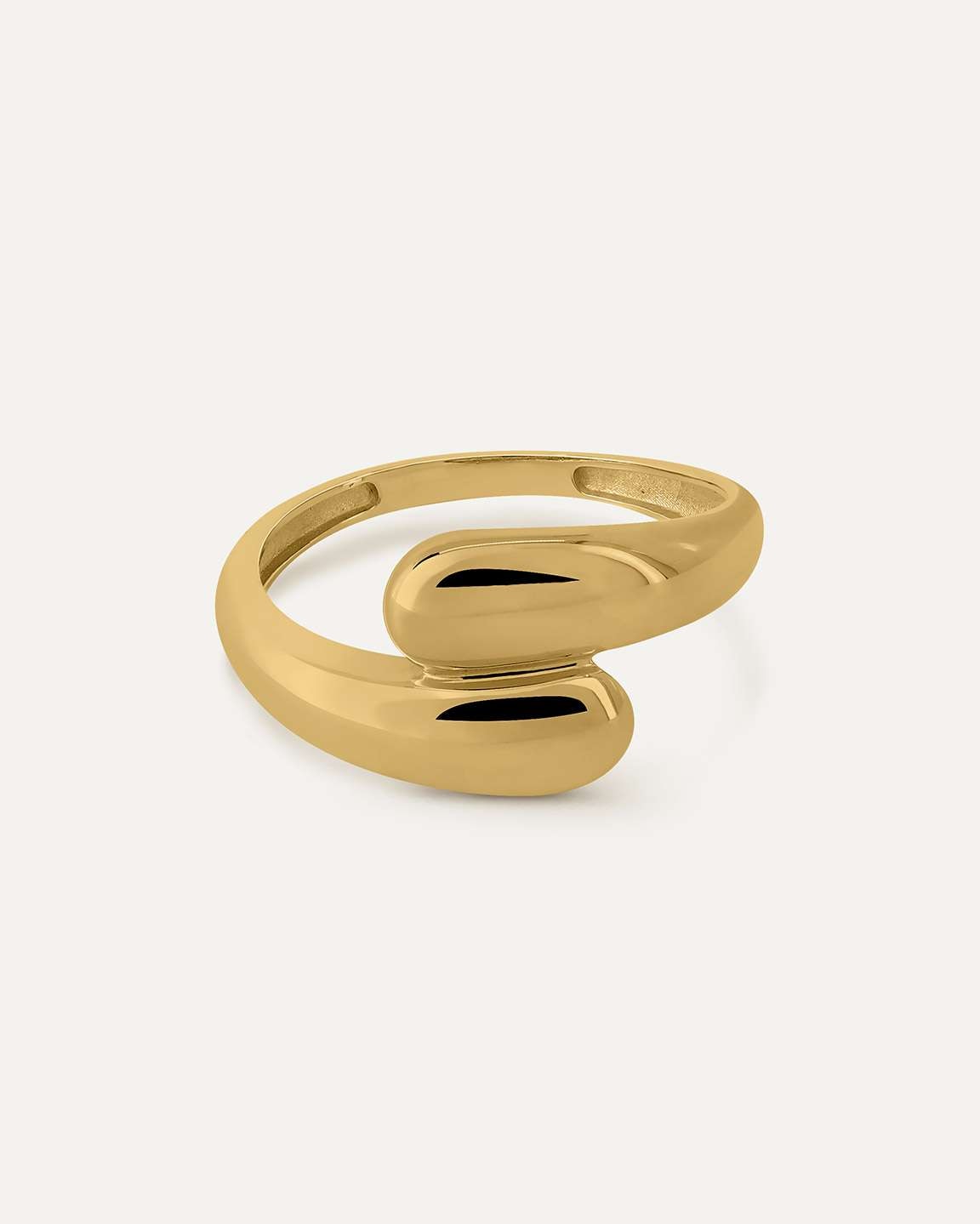Anillo órbita de oro 9k liso - Bea Soldado - Oro Oro-2