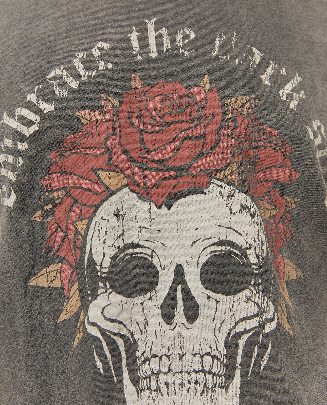 Camiseta de mujer con dibujo frontal - System Action - Gris claro Gris claro-5
