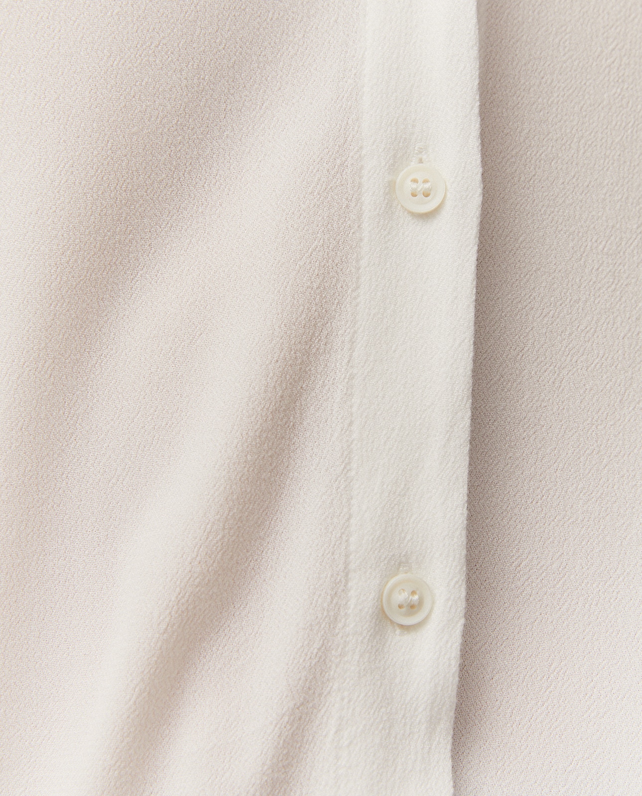 Camisa de mujer básica de manga larga - System Action - Blanco Blanco-5