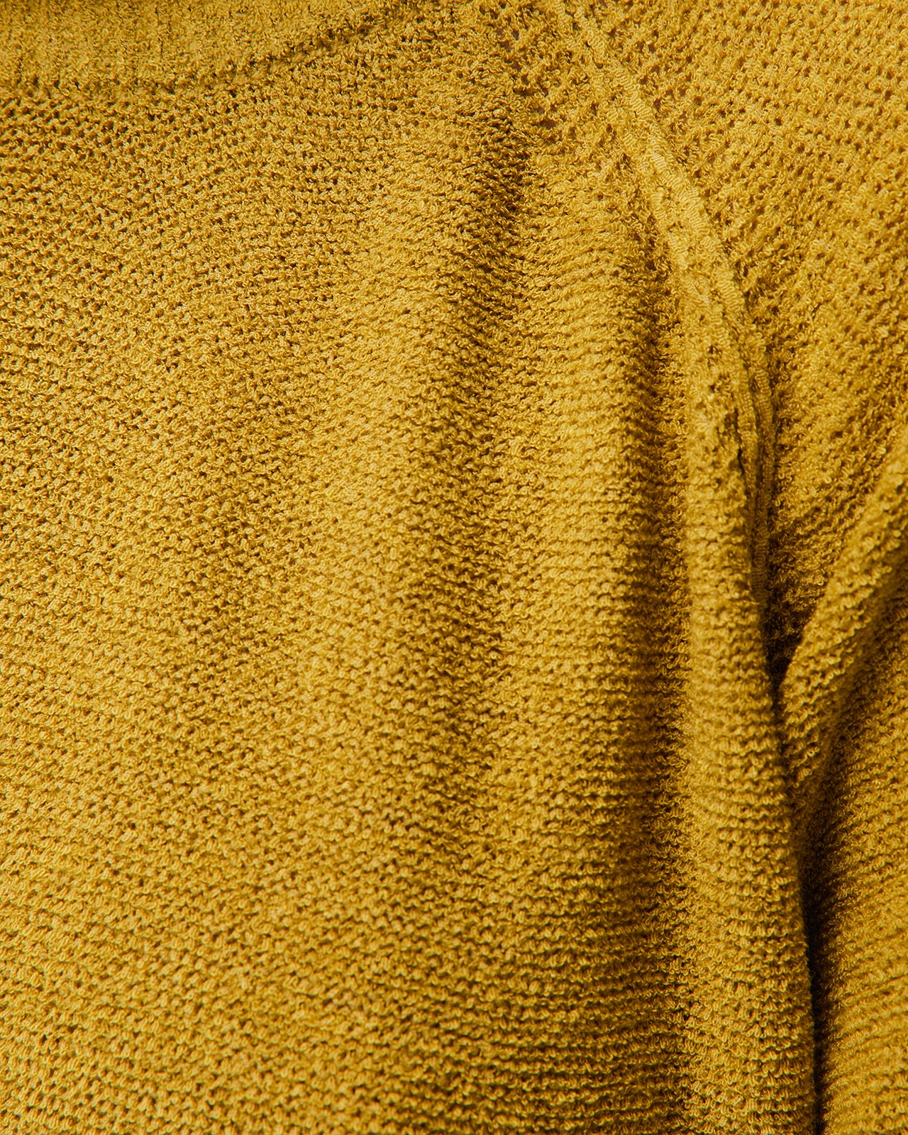 Jersey de mujer con escote redondo y manga ranglan - System Action - Mostaza Mostaza-5