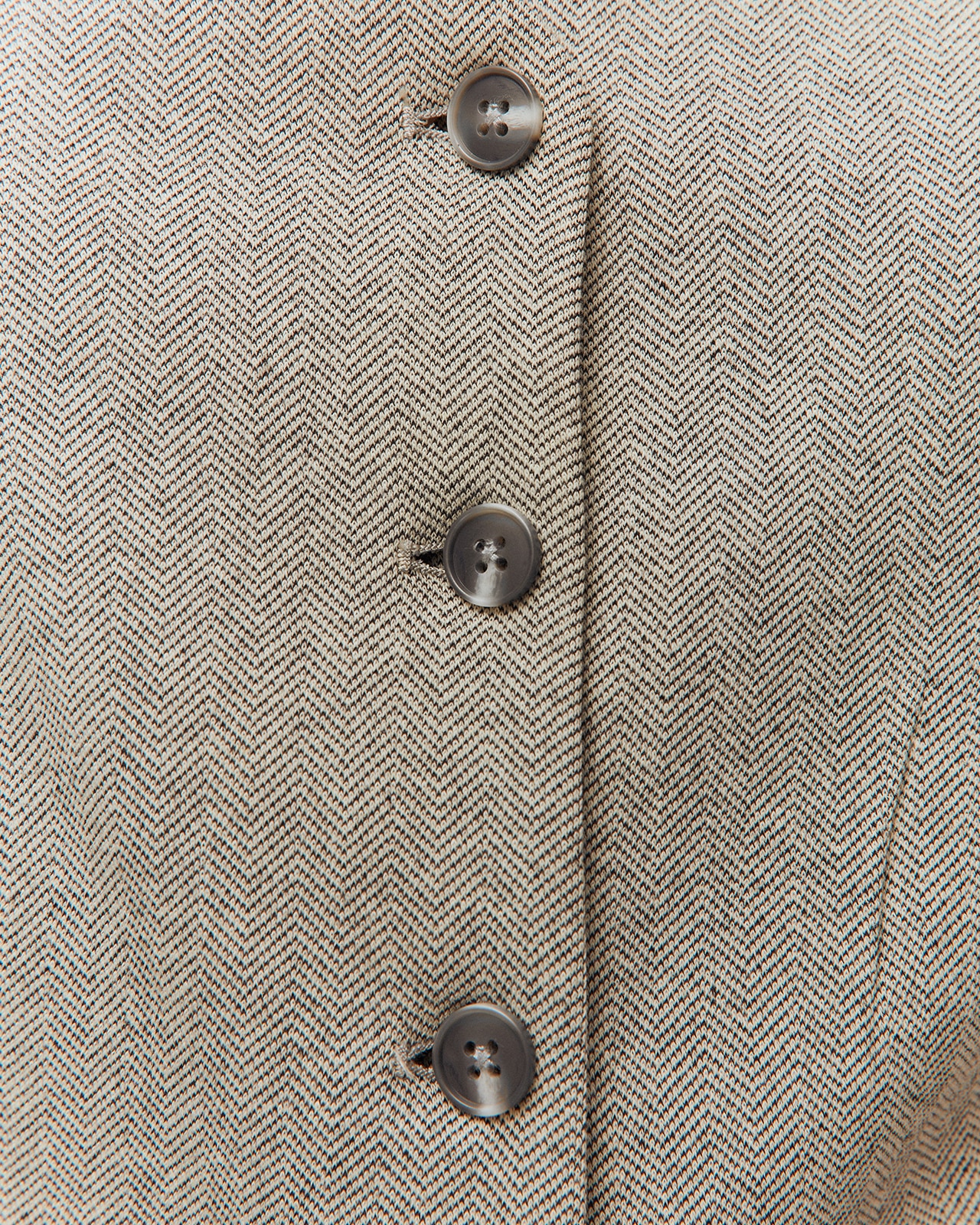 Chaleco de mujer con escote en pico y sin mangas - System Action - Gris claro Gris claro-5