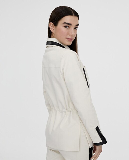 chaqueta desteñida