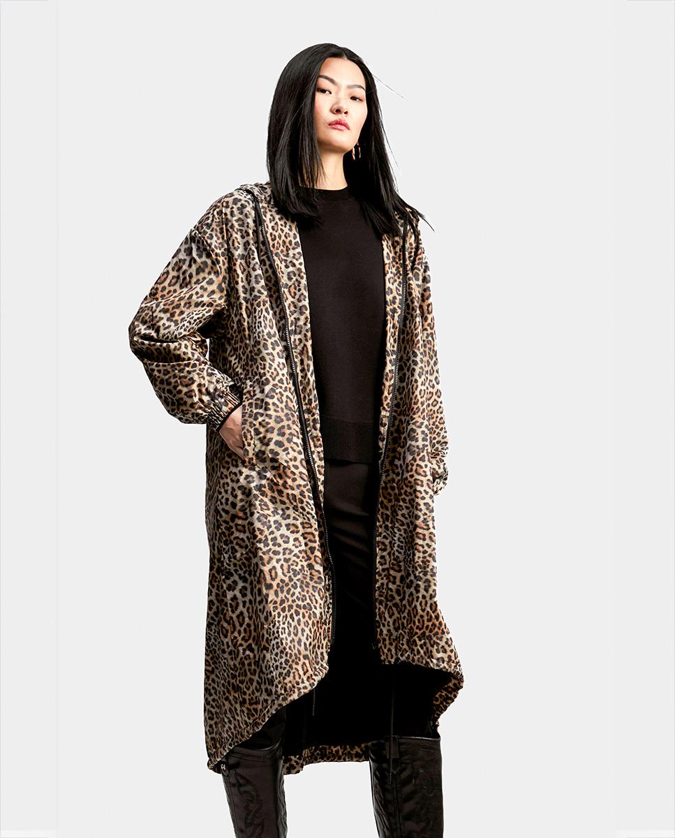 Abrigo animal print el corte ingles sale