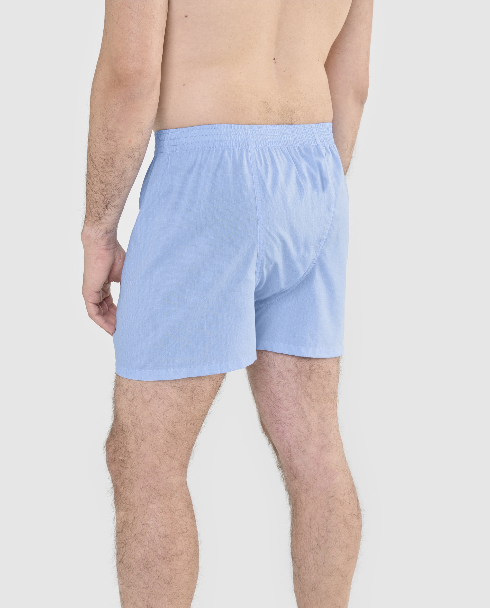 Imagen 2 de Bóxer de tela de hombre azul - El Búho Nocturno - Azul claro Azul claro