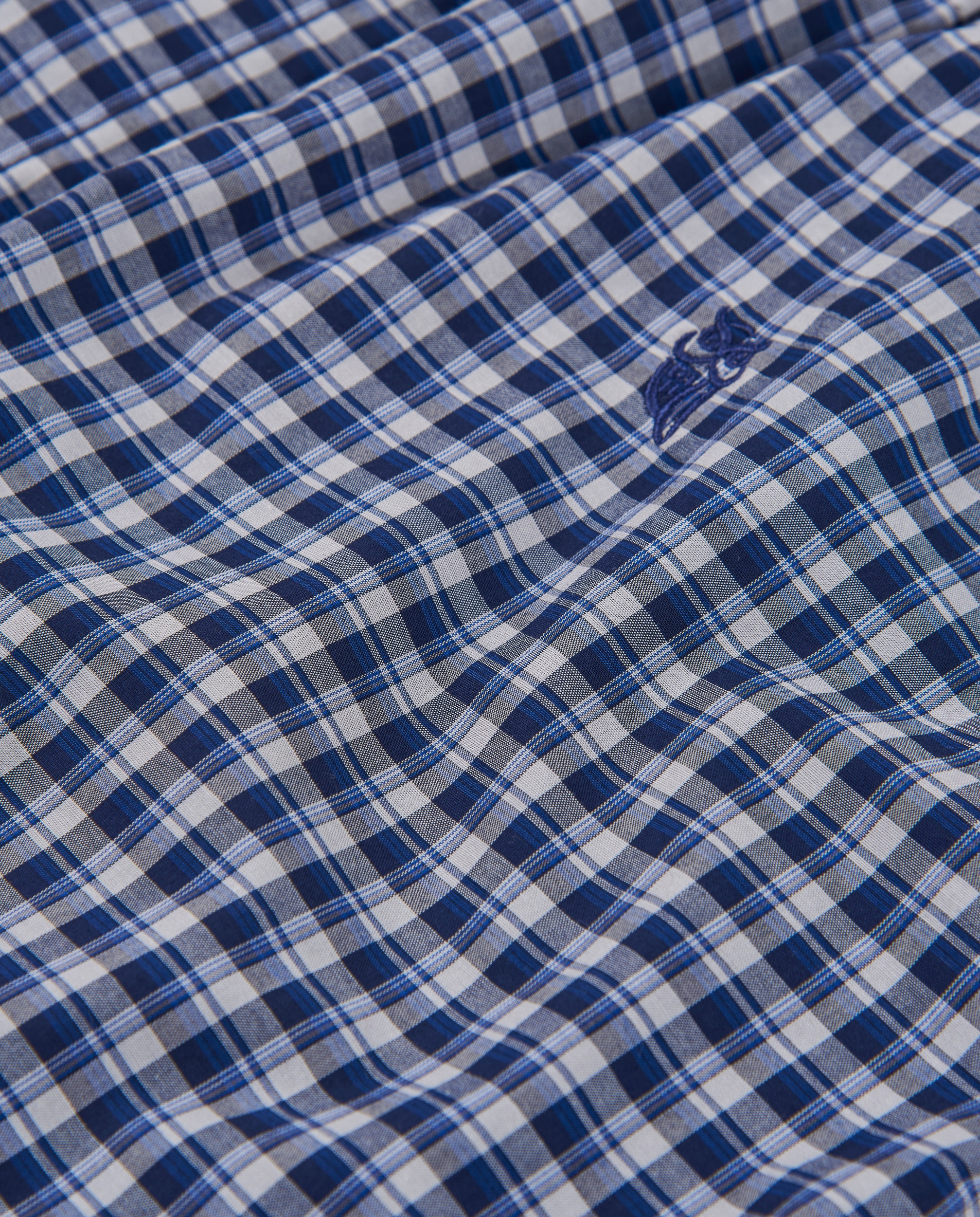 Imagen 5 de Pantalón de pijama largo de hombre de tela color - El Búho Nocturno - Azul Azul