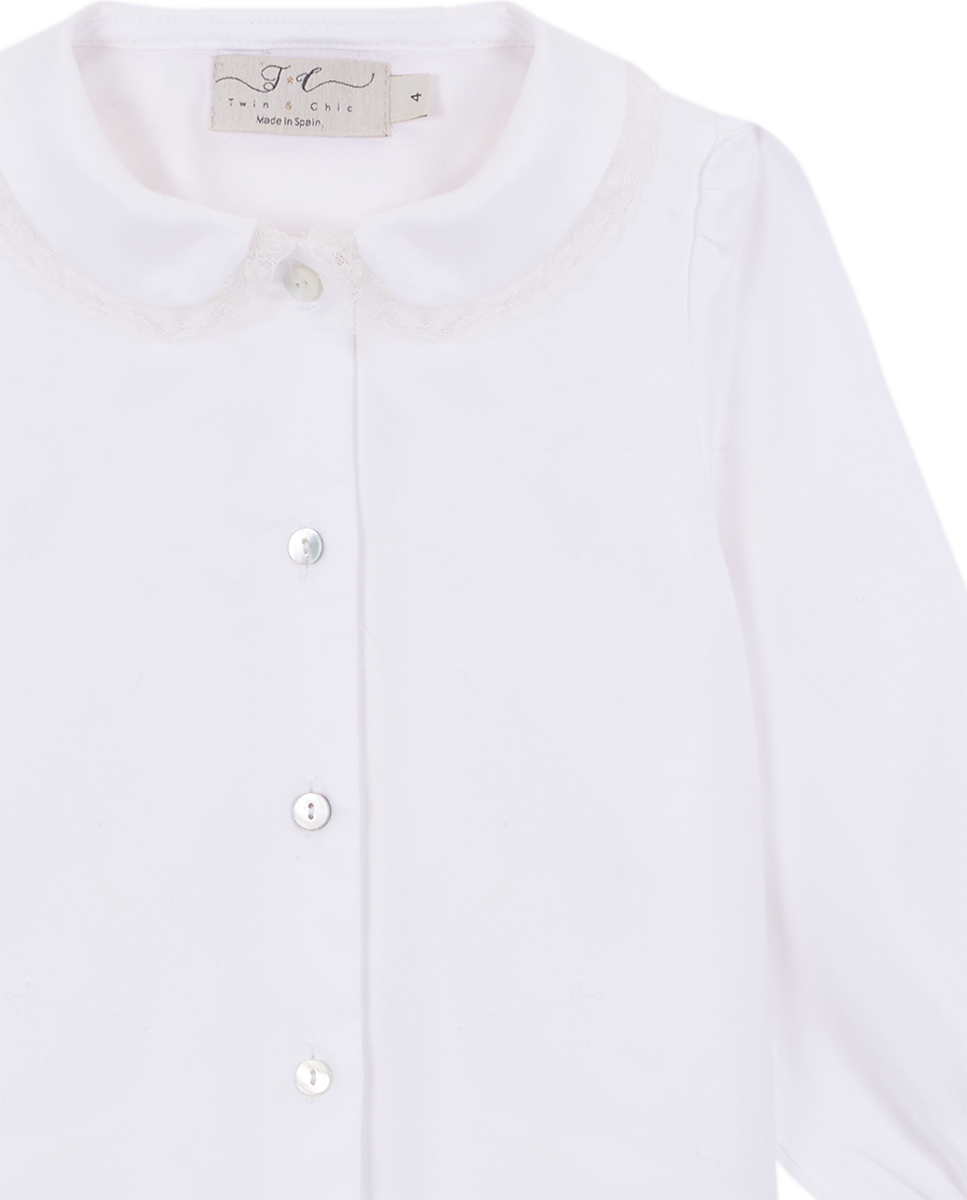 Camisa blanca niña el corte ingles hot sale