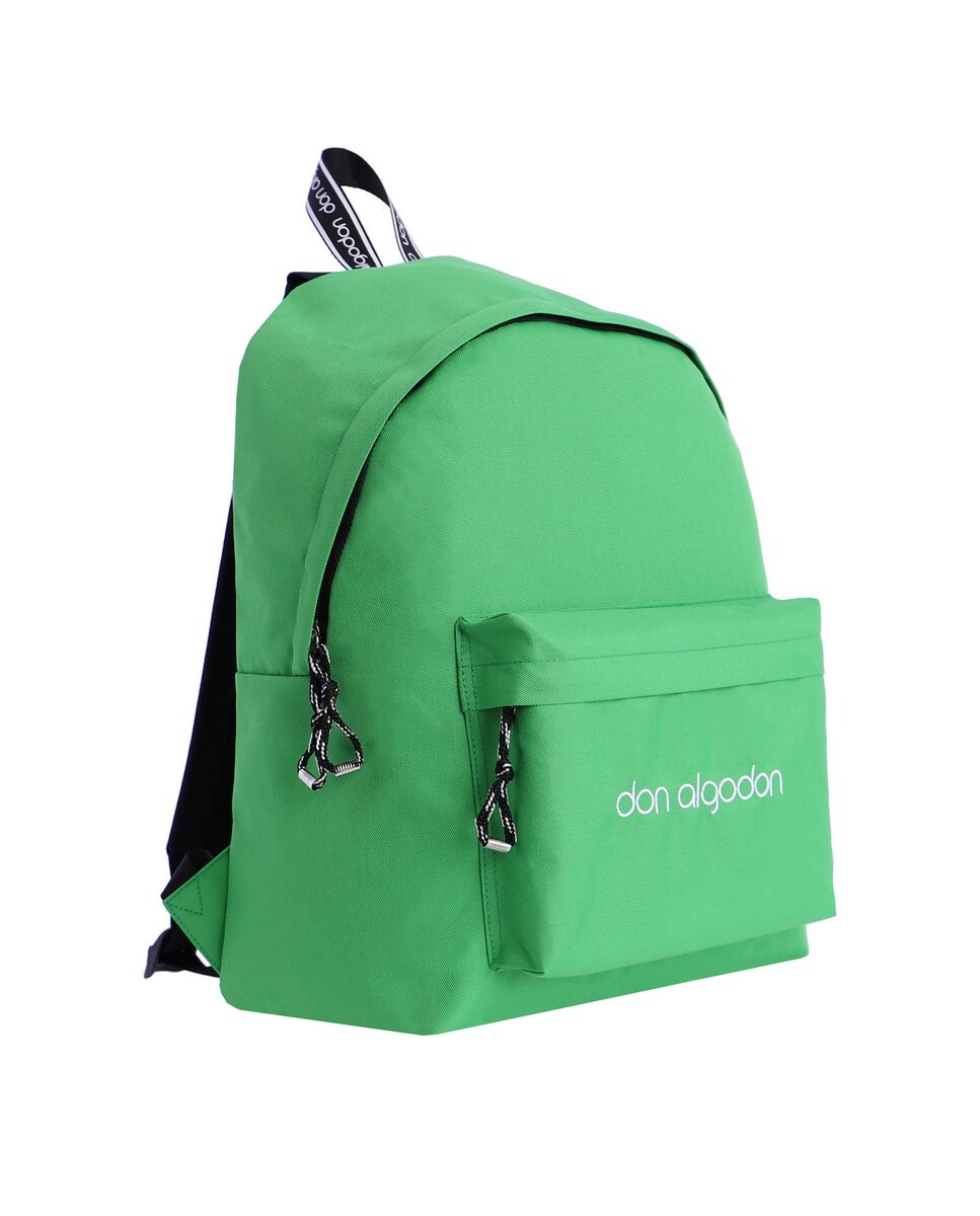 Mochila de mujer con estuche Atina verde con cremallera · Don