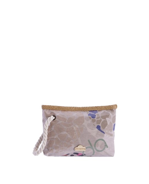Imagen 0 de Neceser de playa de mujer Maica multicolor con cremallera
