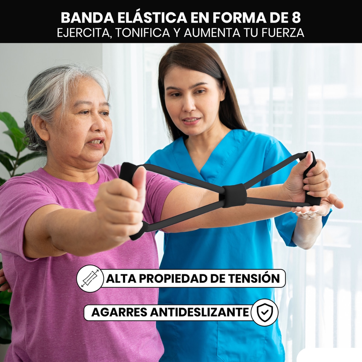Set de EPP 5 en 1 para ejercicios y masajes musculares Unycos - Negro Negro-6