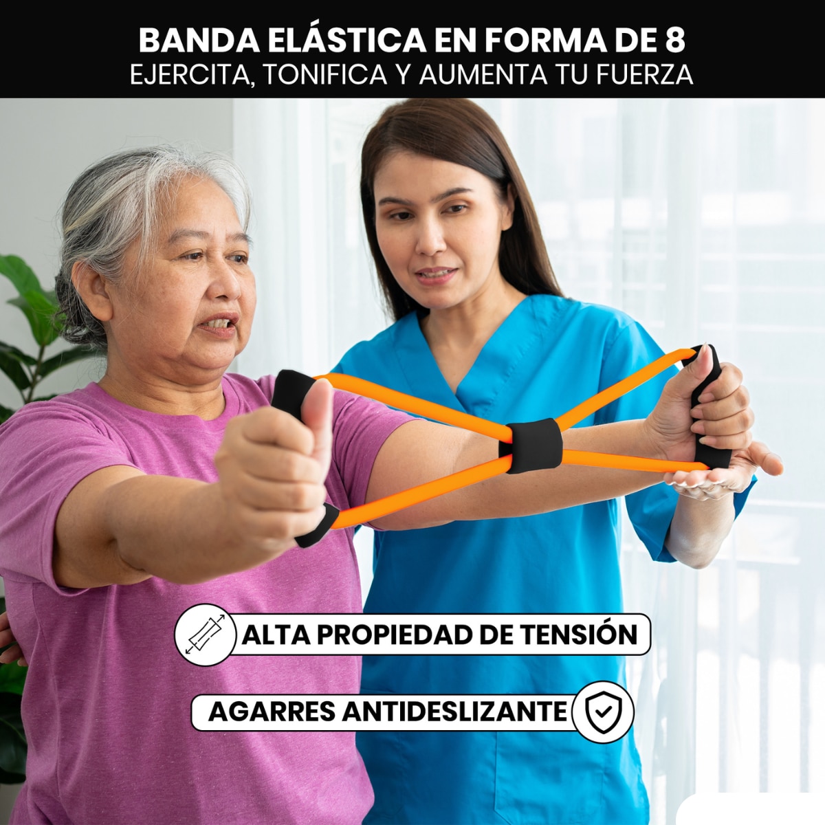 Set de EPP 5 en 1 para ejercicios y masajes musculares Unycos - Naranja Naranja-6