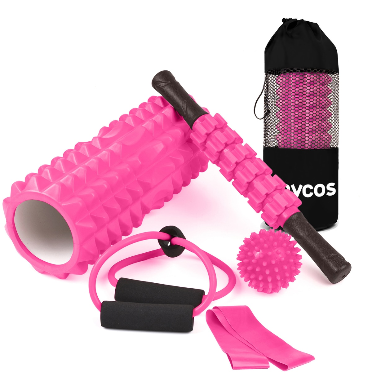 Set de EPP 5 en 1 para ejercicios y masajes musculares Unycos