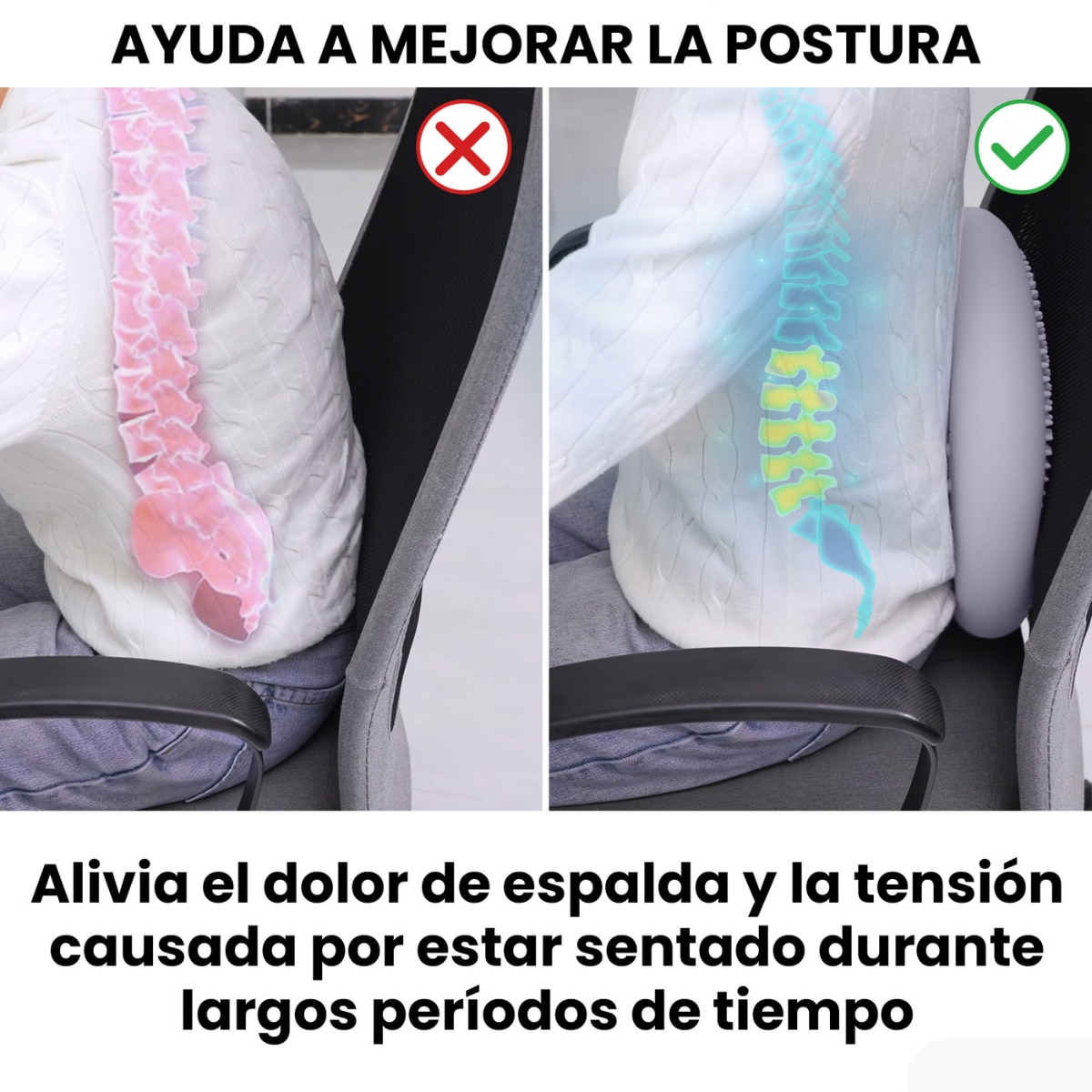 Cojín de yoga y equilibrio Zenfeel Unycos - Lila Lila-4