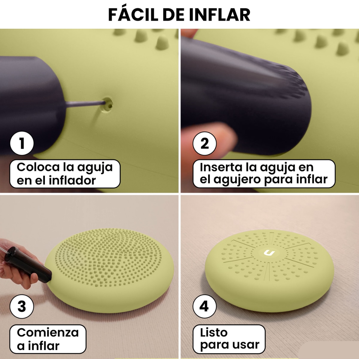 Cojín de yoga y equilibrio Zenfeel Unycos - Lima Lima-7