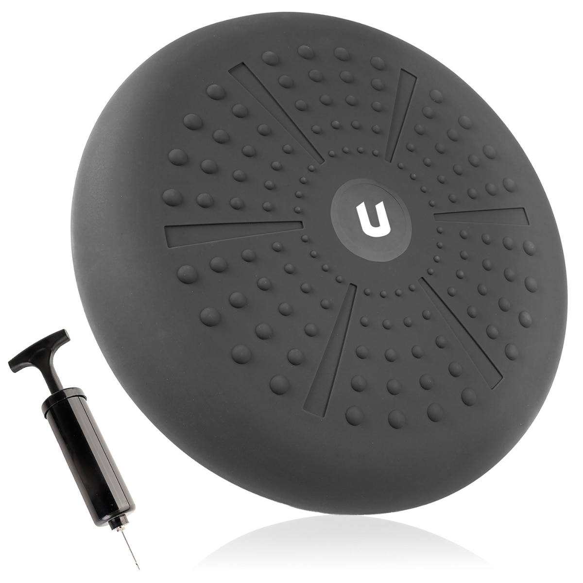 Cojín de yoga y equilibrio Zenfeel Unycos - Gris Gris-1