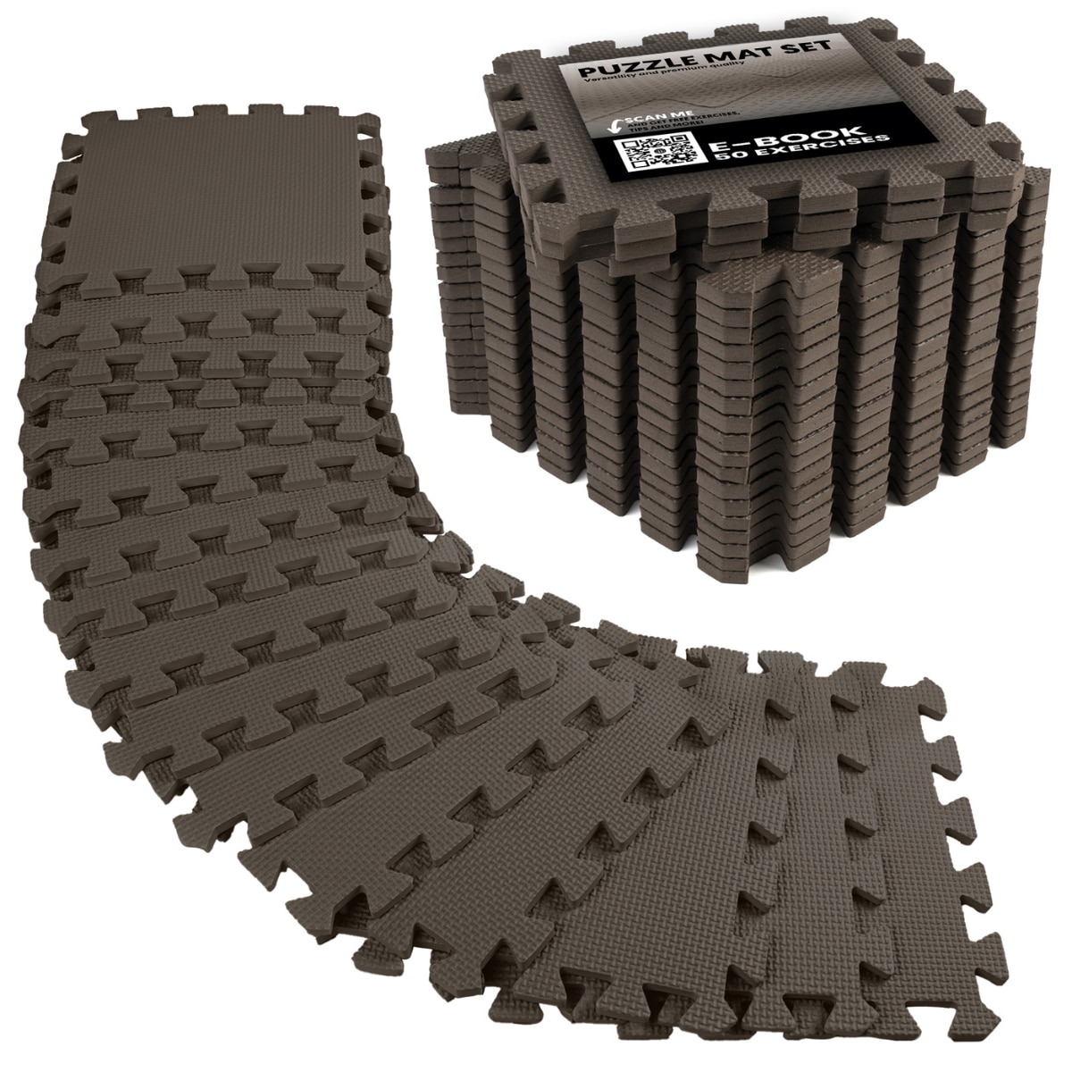 Unycos - Esterilla de fitness puzzle protector de suelo de gimnasio Unycos.