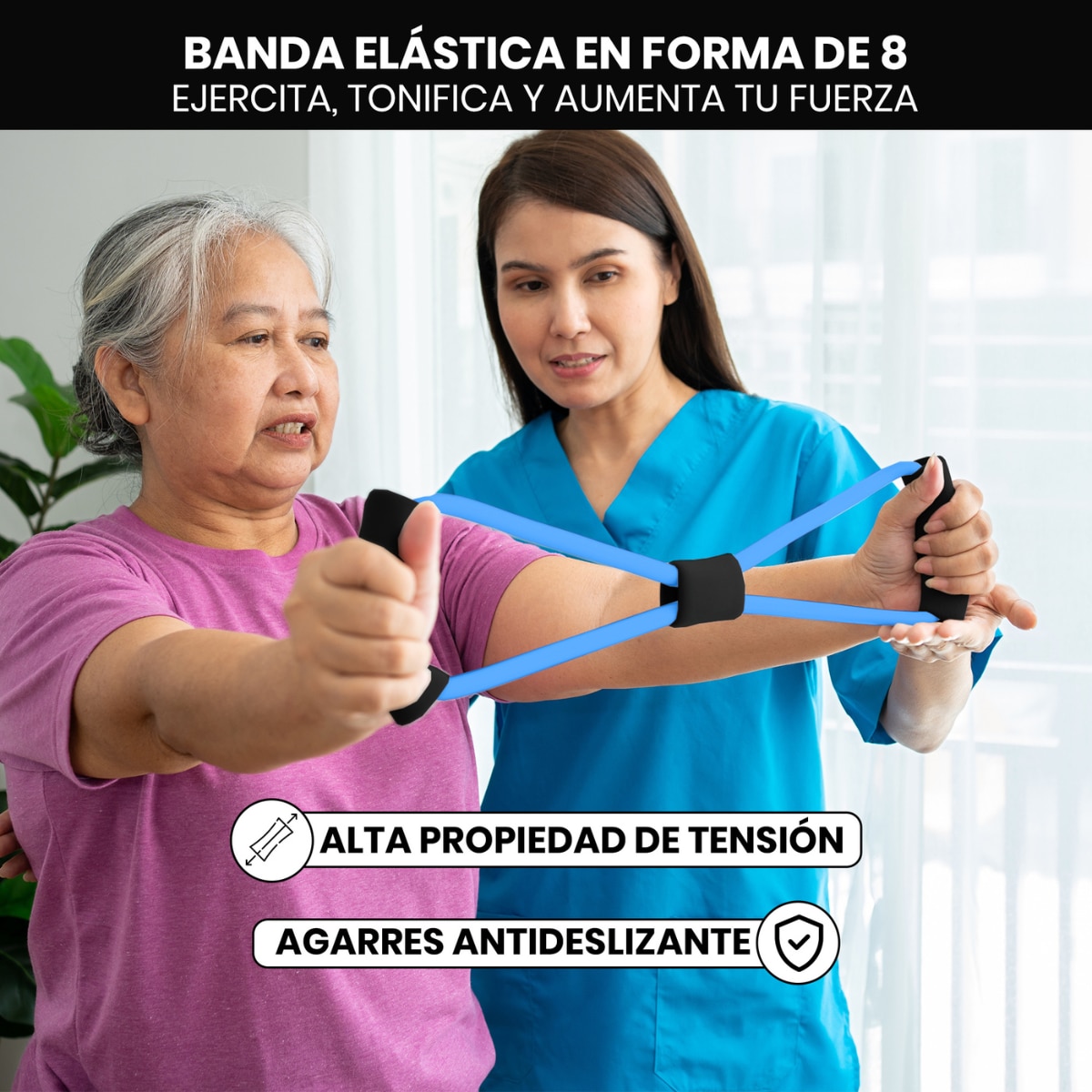 Set de EPP 5 en 1 para ejercicios y masajes musculares Unycos - Azul Azul-6