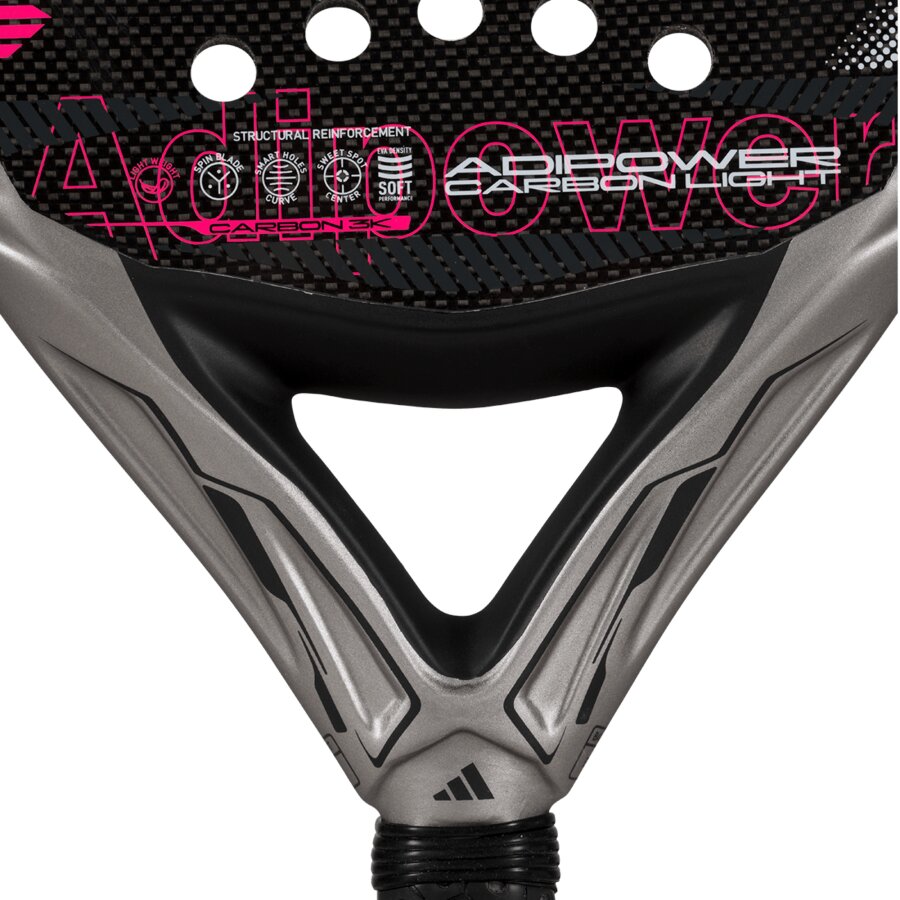 Pala de pádel adidas Adipower Carbon Light 3.4 - Negro Negro-6