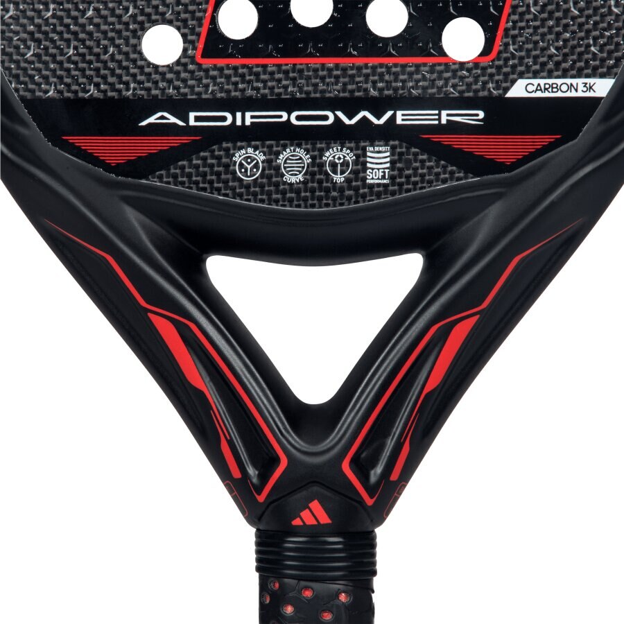 Pala de pádel adidas Adipower A1 - Negro Negro-5