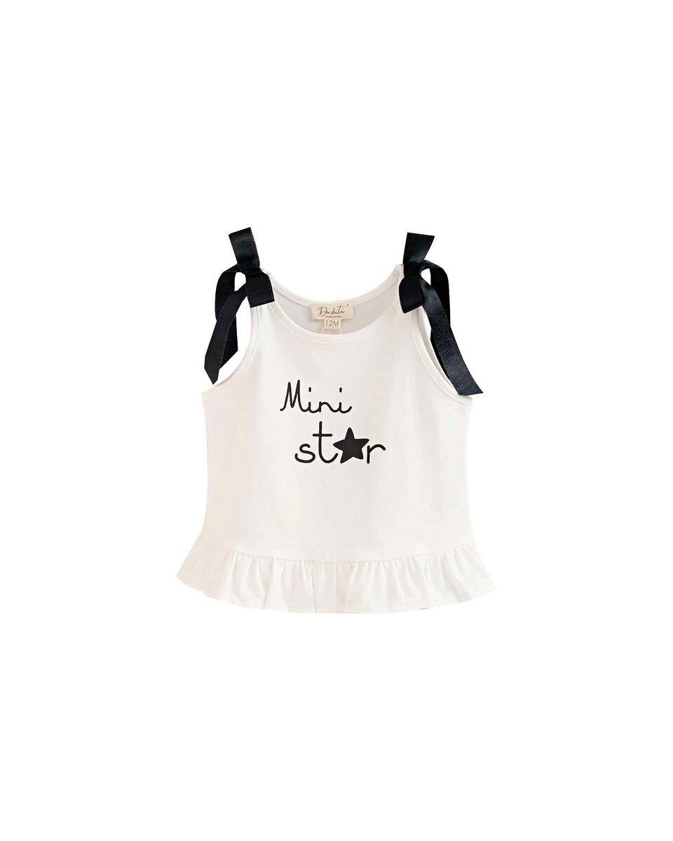 Dadati Camisa BebÃ© Cuello Volante Camiseta Dadati Bebe T-shirt
