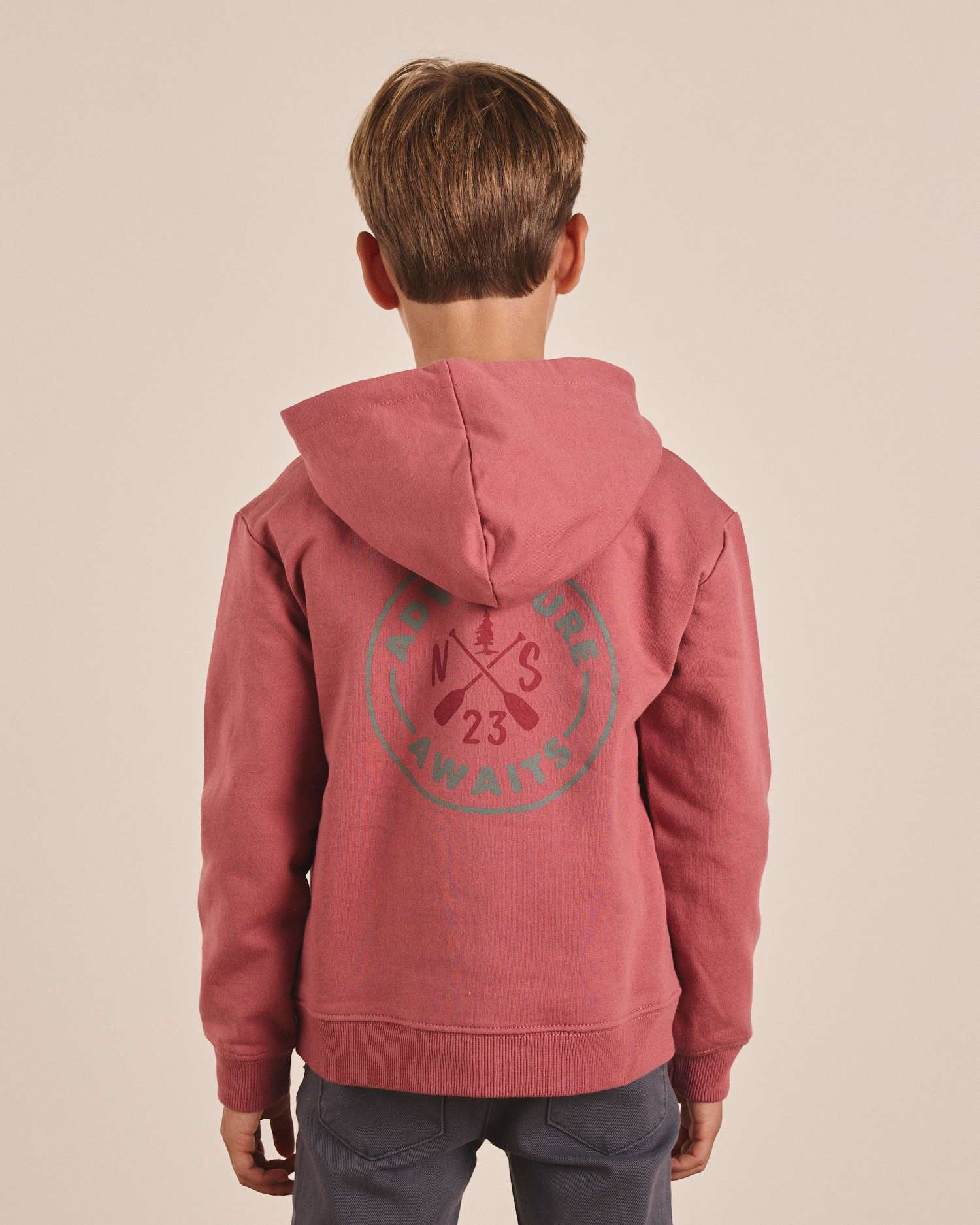 Sudadera rosa niño online