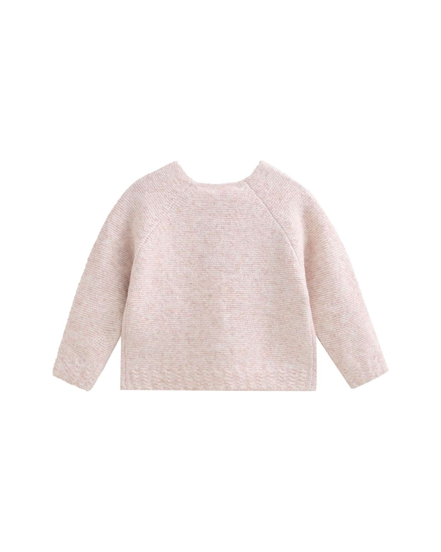 Imagen 2 de Chaqueta de punto para bebé con botones de madera - Dadati - Natural Natural