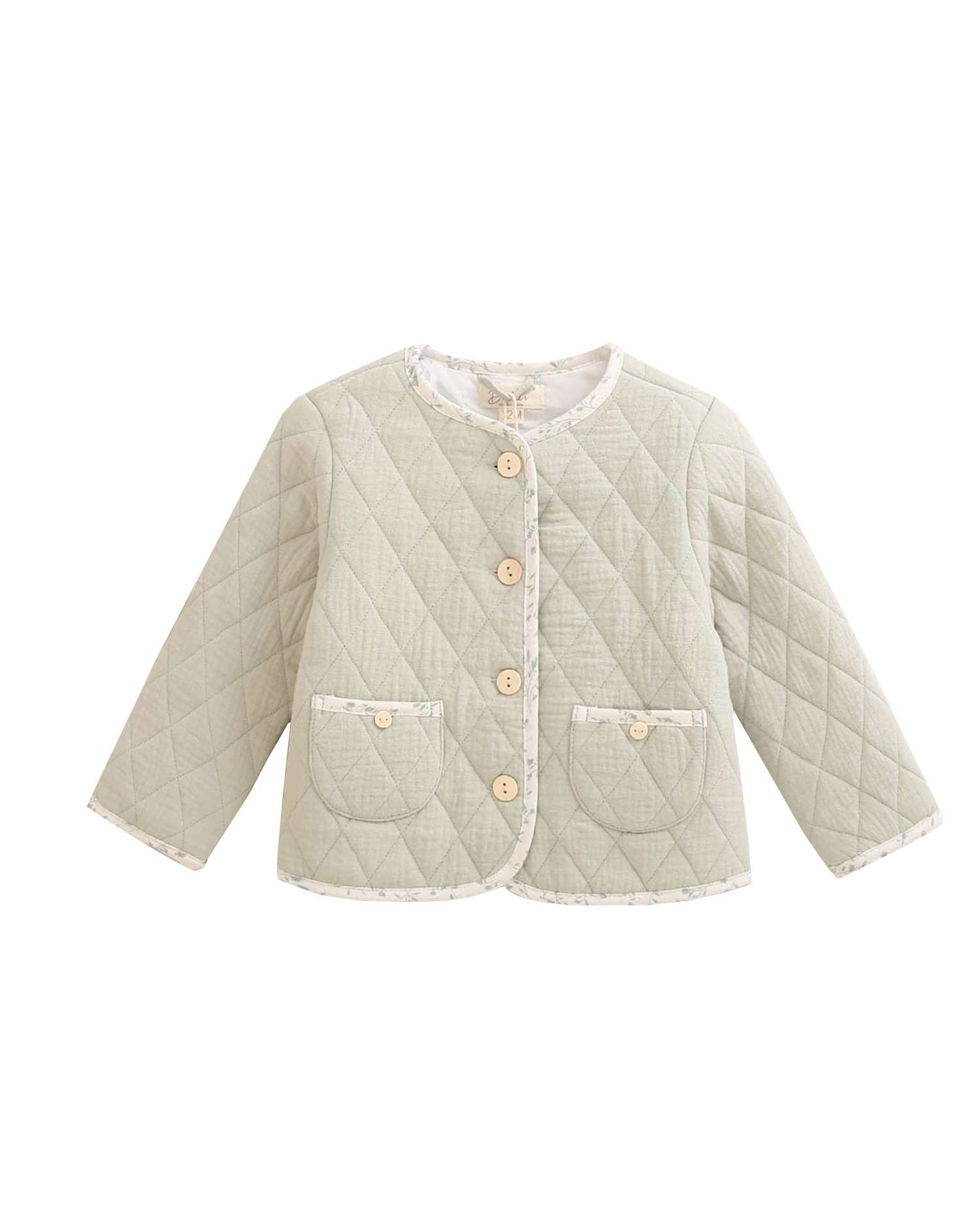 Imagen 1 de Chaqueta de bebé acolchada en con bolsillos - Dadati - Verde Verde