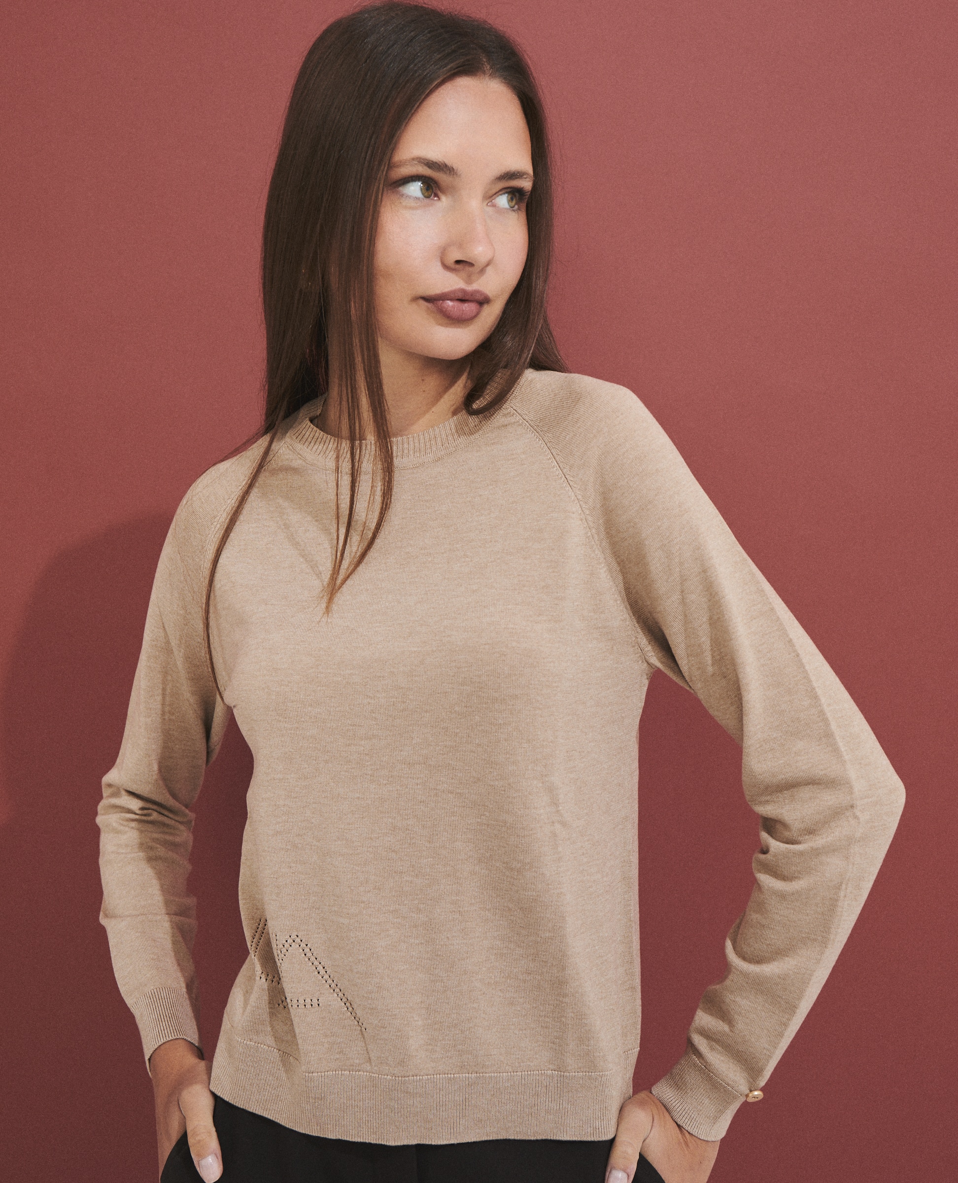 Jersey de mujer de punto fino - Hannibal Laguna Collection - Arena Arena-1