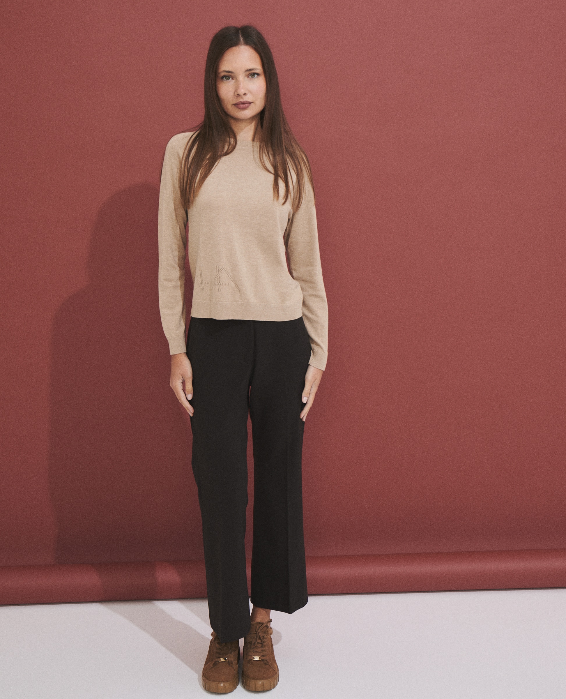 Jersey de mujer de punto fino - Hannibal Laguna Collection - Arena Arena-2