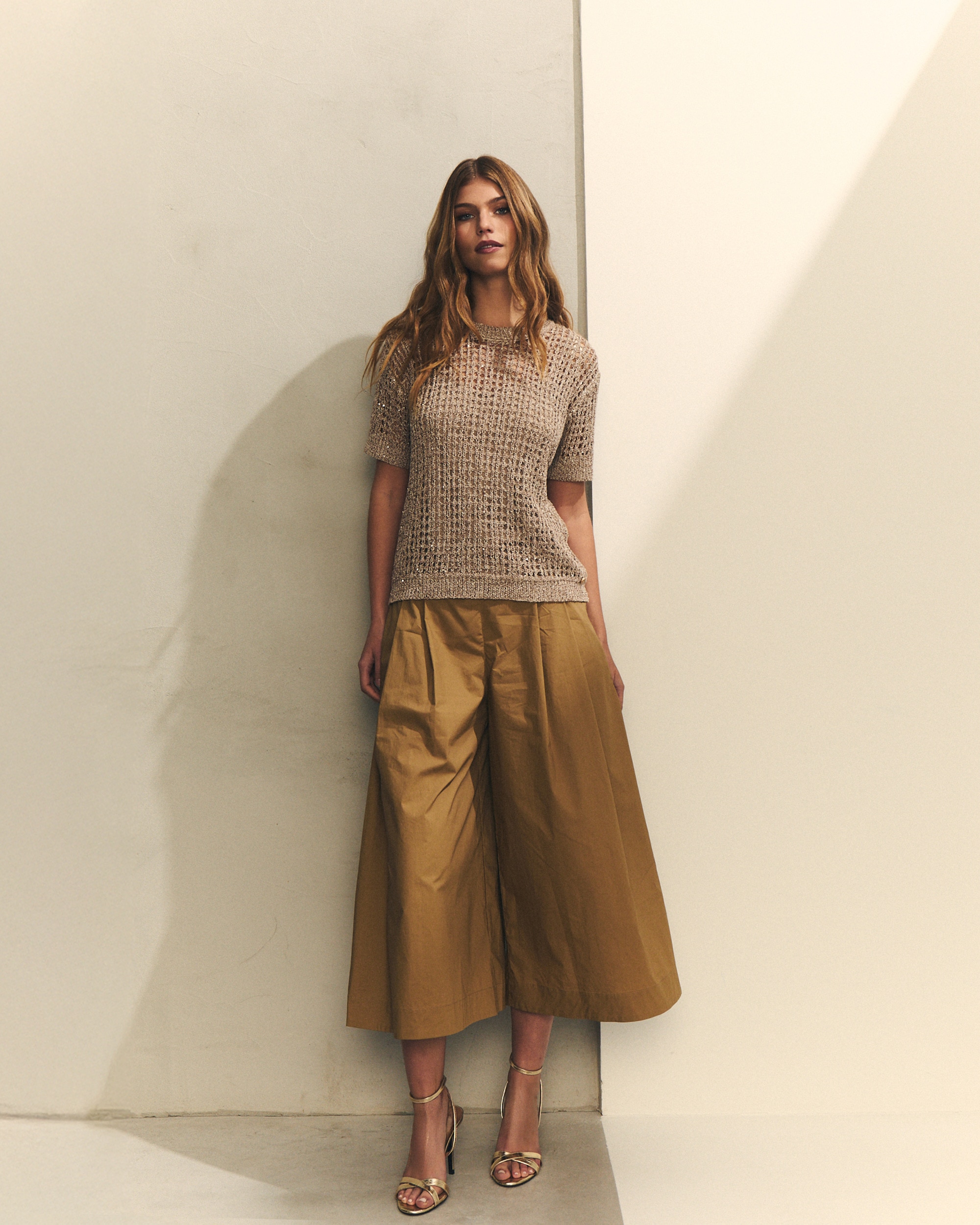 Jersey de punto de mujer y brillo con lentejuelas - Hannibal Laguna Collection - Piedra Piedra-2