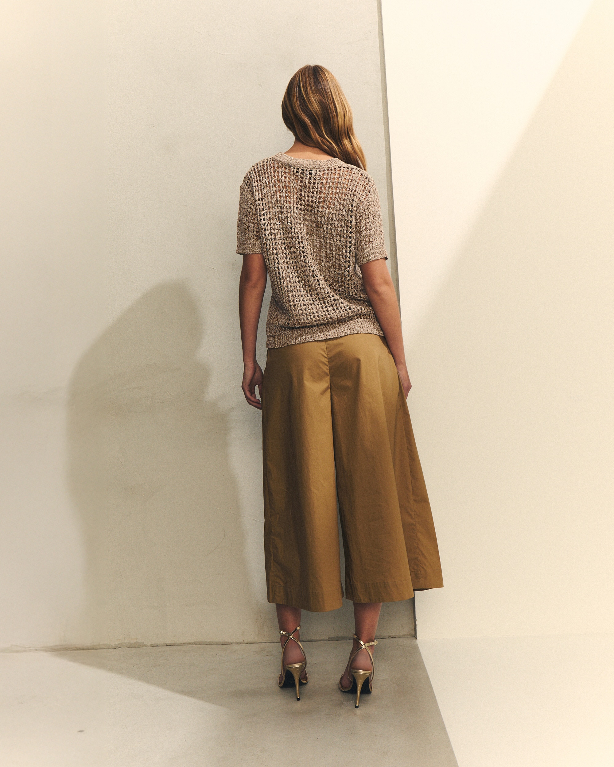 Jersey de punto de mujer y brillo con lentejuelas - Hannibal Laguna Collection - Piedra Piedra-5