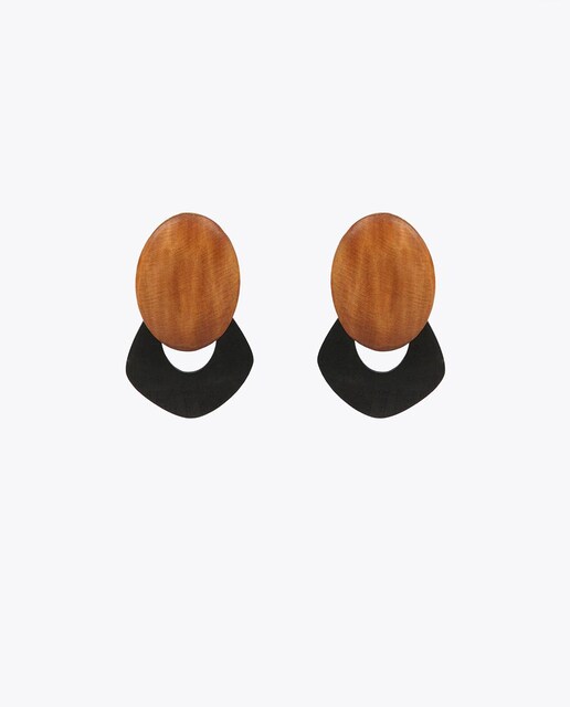 Imagen 0 de Pendientes colgantes de madera