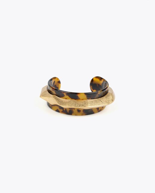 Imagen 0 de Pulsera rígida con detalle metálico