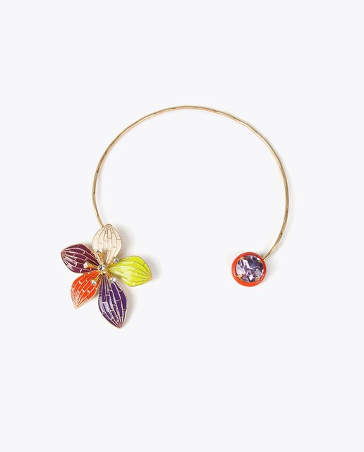 Imagen 0 de Collar tipo gargantilla con flor