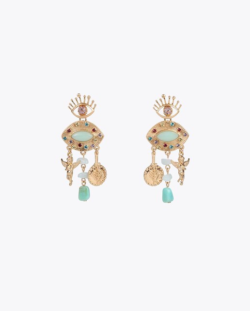 Imagen 0 de Pendientes colgantes con charms