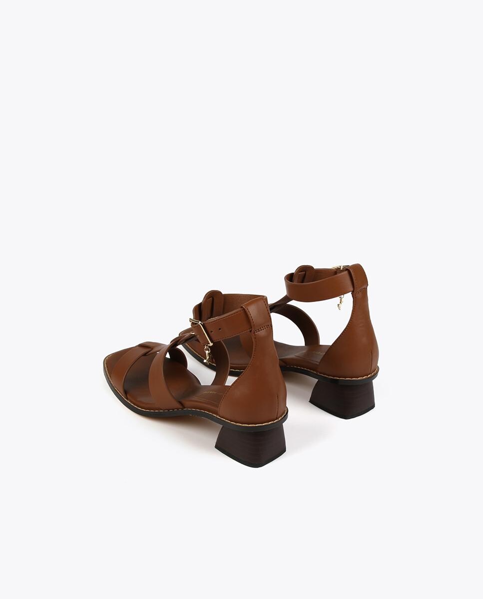 Sandalias Zapatos Color MarrÃ³n Mujer Sandalias De Mujer De Color