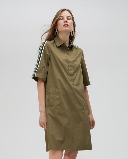 Imagen 0 de Vestido midi de manga corta