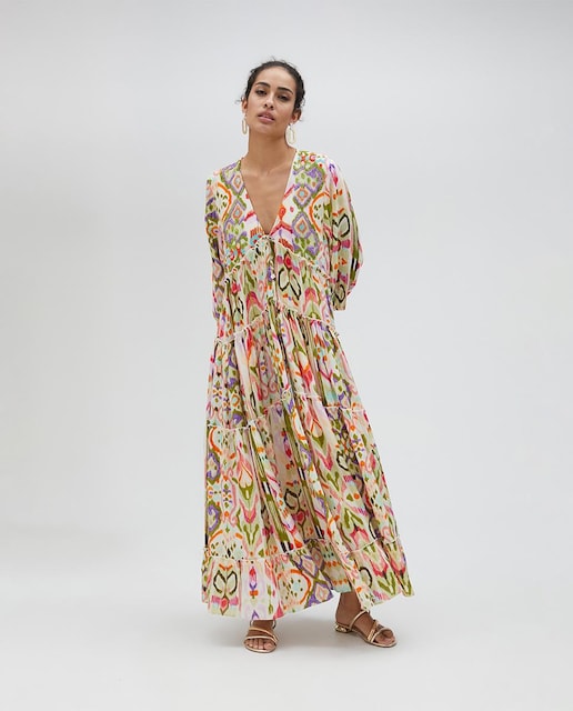 Imagen 0 de Vestido largo de manga francesa