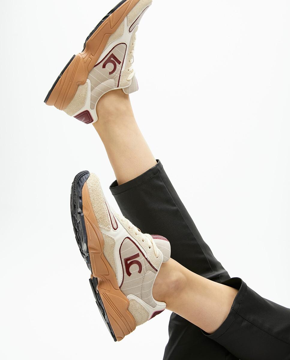 Zapatillas deportivas de mujer combinadas con suela running · Lola