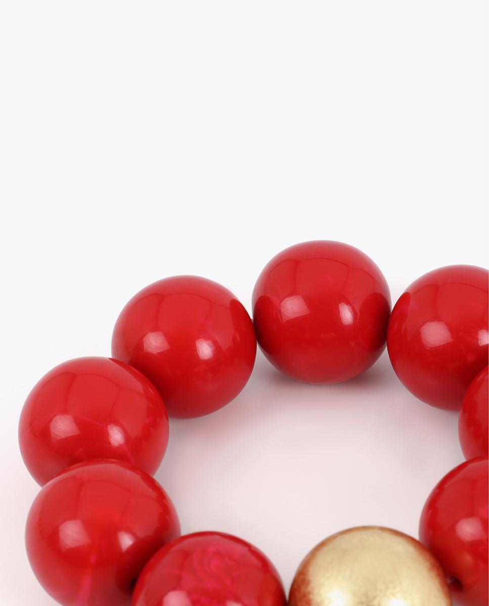 Pulsera de cadena maxi - Lola Casademunt - Rojo Rojo-4
