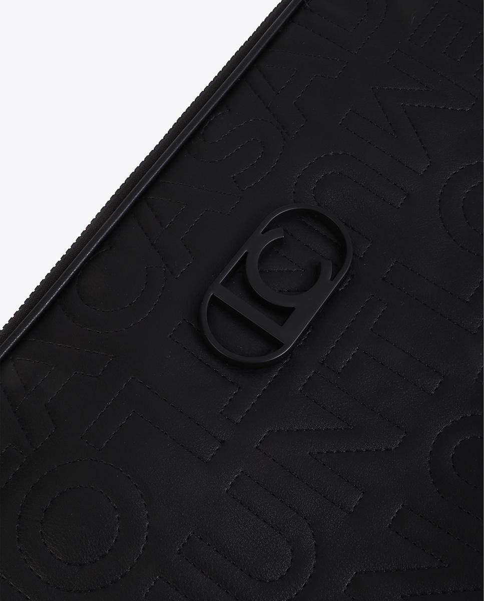 Funda acolchada para laptop con cierre de cremallera robusta y asa lateral - Lola Casademunt - Negro Negro-6