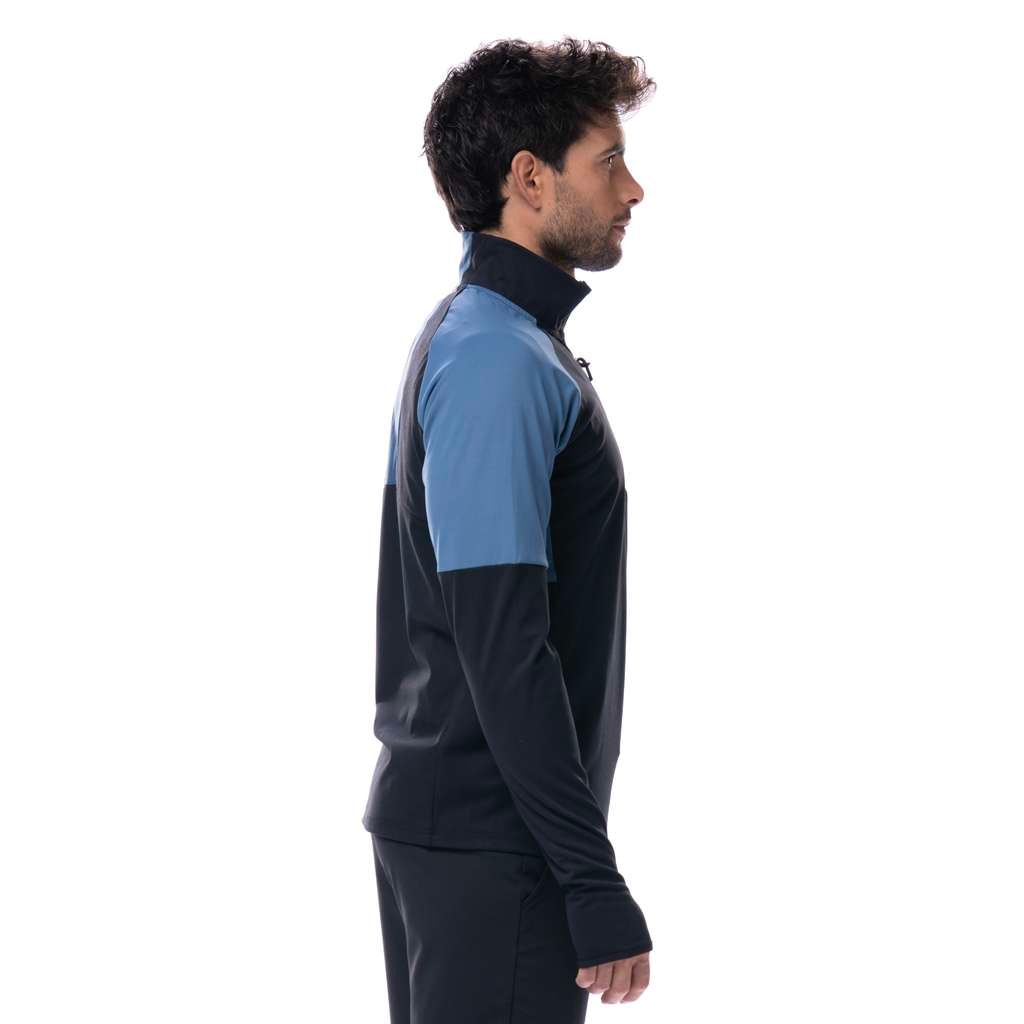 Sudadera de pádel hombre Tundra Drop Shot - Azul Azul-2