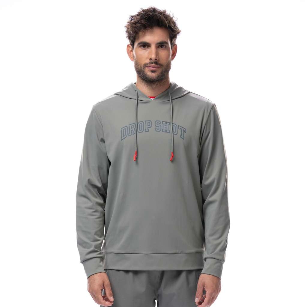 Imagen 0 de Sudadera de pádel hombre Sabana Drop Shot Gris