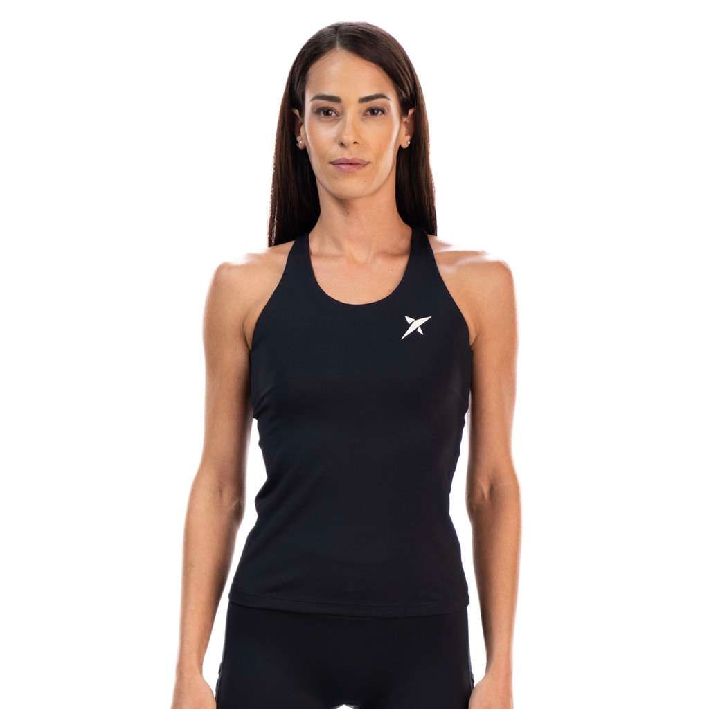 Imagen 0 de Camiseta de pádel mujer Perla Drop Shot Negro