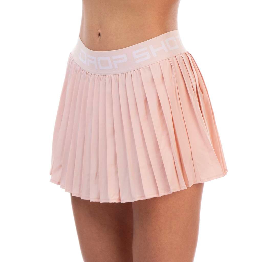 Falda de pádel mujer Perla Drop Shot - Rosa Rosa-3