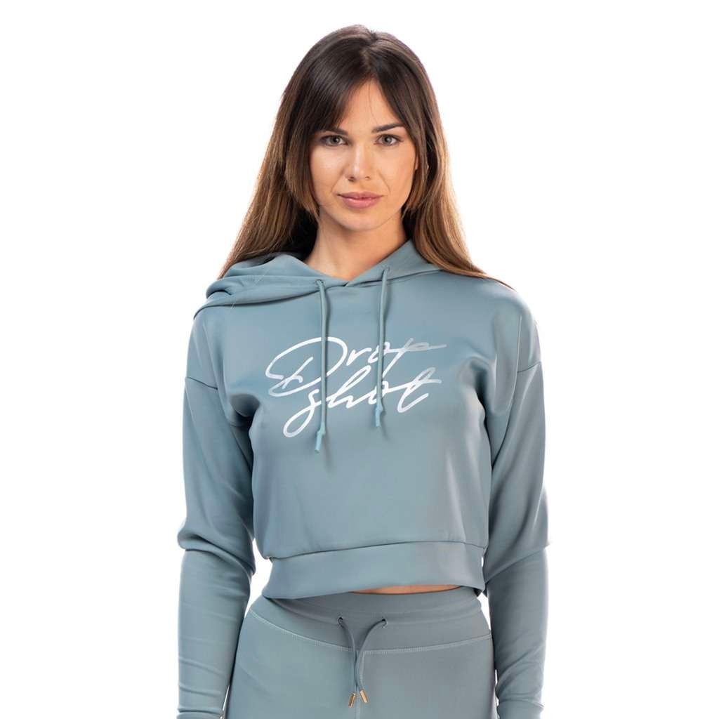 Imagen 0 de Sudadera de pádel mujer Musgo Drop Shot Verde