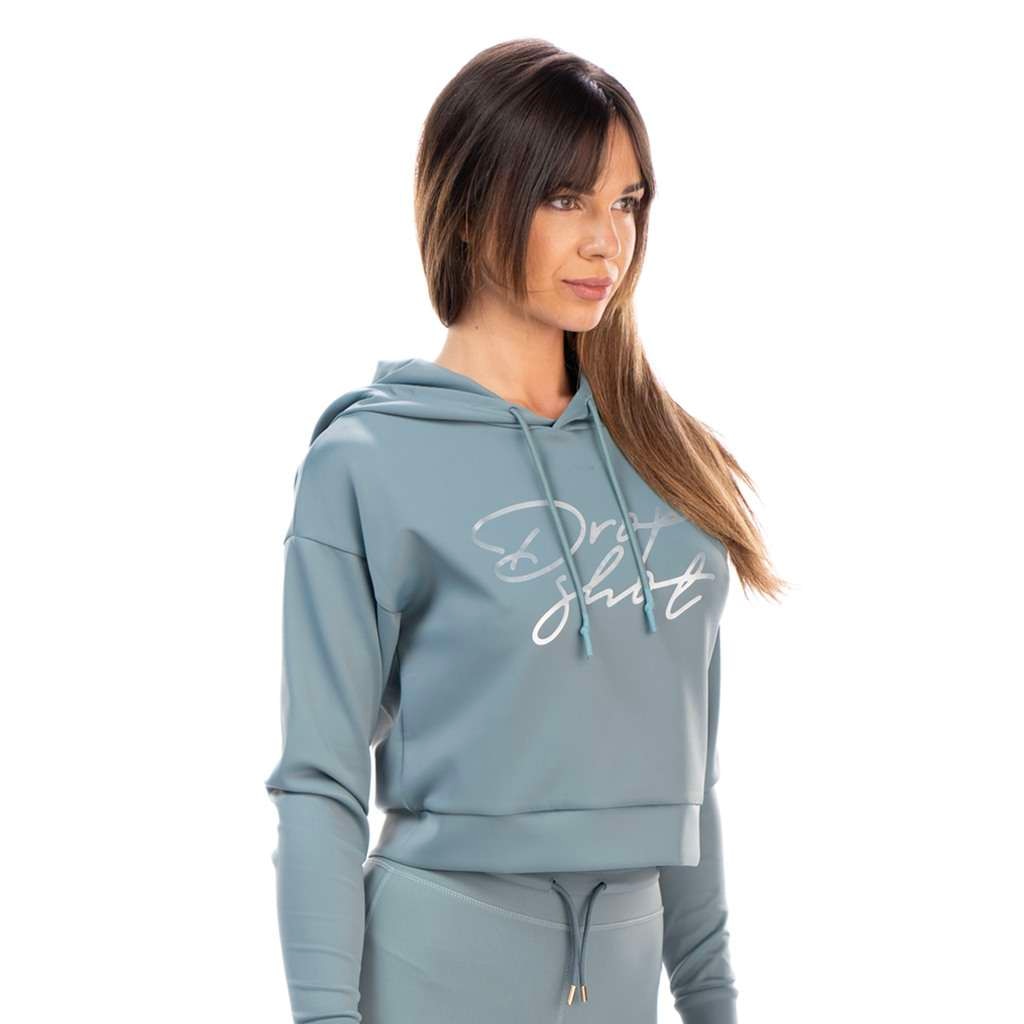 Sudadera de pádel mujer Musgo Drop Shot - Verde Verde-2