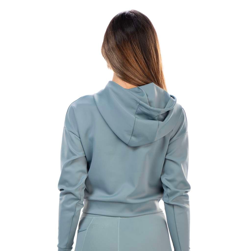 Sudadera de pádel mujer Musgo Drop Shot - Verde Verde-3